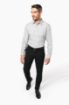 Picture of Men's long-sleeved cotton poplin shirt