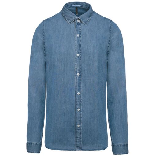 Afbeeldingen van Herenoverhemd Denim