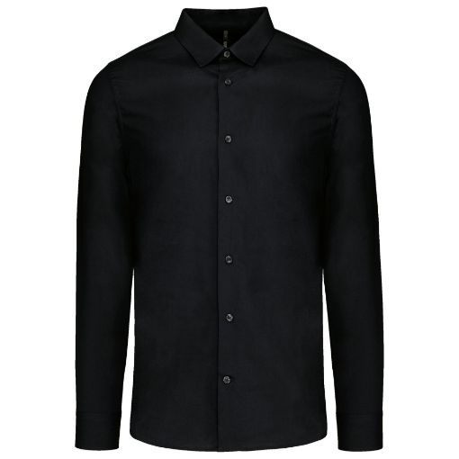 Picture of Men’s long-sleeved cotton poplin shirt