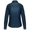Afbeeldingen van Dames denim blouse lange mouwen