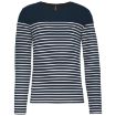 Afbeeldingen van Gestreept heren-t-shirt lange mouwen