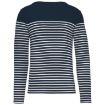 Afbeeldingen van Gestreept heren-t-shirt lange mouwen