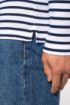 Afbeeldingen van Gestreept heren-t-shirt lange mouwen