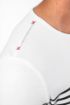 Afbeeldingen van Gestreept heren-t-shirt lange mouwen