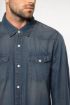 Picture of Men's long-sleeved denim shirt