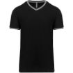 Afbeeldingen van Heren-t-shirt piqué V-hals