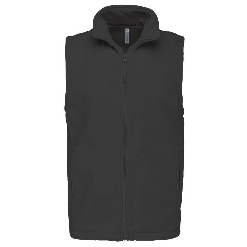 Afbeeldingen van Bodywarmer van microfleece heren