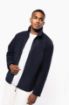 Afbeeldingen van Microfleece met rits en raglanmouwen heren