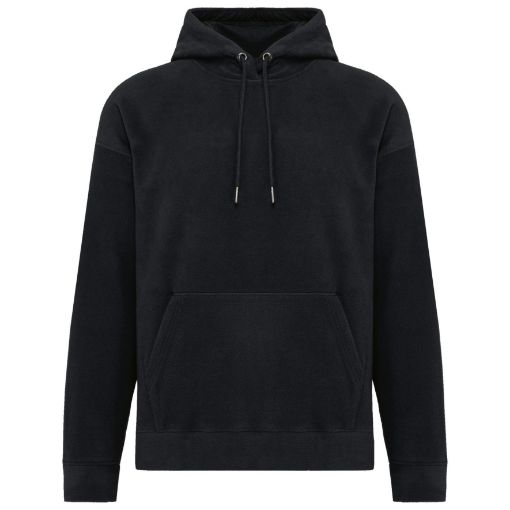 Afbeeldingen van Oversized uniseks sweater met capuchon van gerecycled fleece