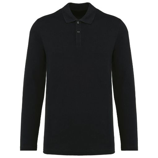 Picture of Men's long-sleeved Supima® polo shirt