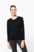 Afbeeldingen van Supima® dames-T-shirt ronde hals lange mouwen