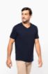 Afbeeldingen van Supima® heren-t-shirt V-hals korte mouwen