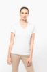 Afbeeldingen van Supima® dames-T-shirt V-hals korte mouwen