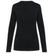 Afbeeldingen van Supima® dames-T-shirt V-hals lange mouwen
