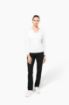 Afbeeldingen van Supima® dames-T-shirt V-hals lange mouwen