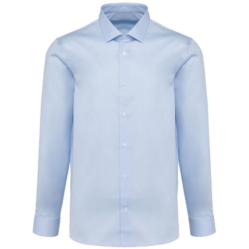 Afbeeldingen van Herenoverhemd van twill met lange mouwen