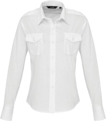 Picture of Ladies' Long-Sleeved Pilot Shirt