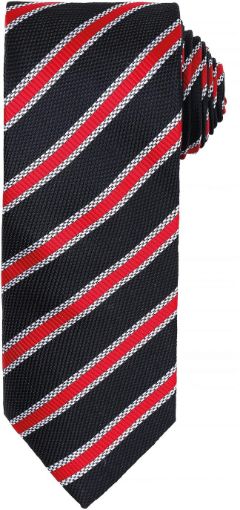 Afbeeldingen van Stropdas "Waffle Stripe"