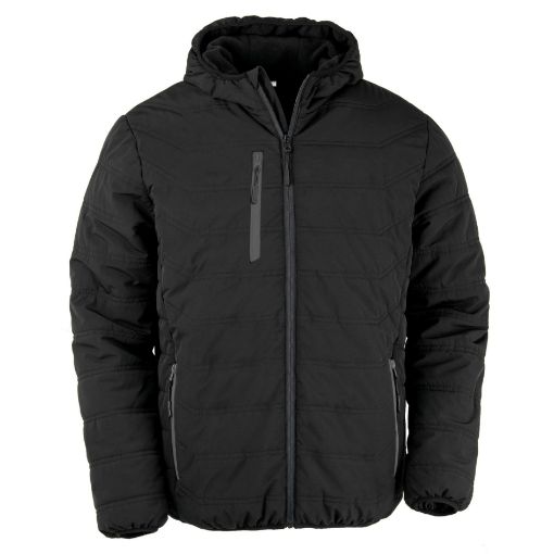 Afbeeldingen van Gewatteerd gerecycled jasje black compass
