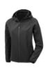 Afbeeldingen van 3-laagse gerecycleerde softshell met capuchon voor dames