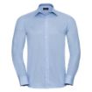 Afbeeldingen van Men's getailleerd oxford overhems met lange mouwen