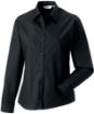 Image de Chemise femme popeline pur coton manches longues