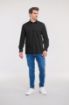 Image de Chemise homme popeline pur coton manches longues
