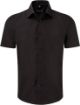 Afbeeldingen van Men's Easy Care Fitted overhemd met korte mouwen