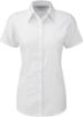 Afbeeldingen van Ladies Short Sleeve Herringbone Shirt