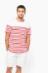 Afbeeldingen van Marine-t-shirt ronde hals Bio heren