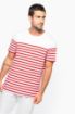 Afbeeldingen van Marine-t-shirt ronde hals Bio heren