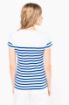 Afbeeldingen van Marine-t-shirt ronde hals Bio dames