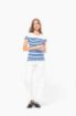 Afbeeldingen van Marine-t-shirt ronde hals Bio dames
