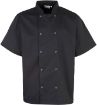 Afbeeldingen van Studded Front Short Sleeve Chef's Jacket