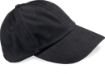 Image de Casquette homme profil bas en coton brossé - 6 panneaux