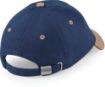 Image de Casquette homme profil bas en coton brossé - 6 panneaux