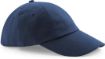 Image de Casquette profil bas en coton drill - 6 panneaux