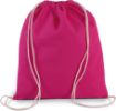 Image de Petit sac à dos en coton bio avec cordelettes