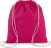 Image de Petit sac à dos en coton bio avec cordelettes