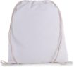 Image de Petit sac à dos en coton bio avec cordelettes
