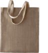 Image de Sac en toile de jute teint 100% naturel