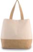 Picture of Canvas & jute hold-all shopper bag
