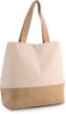 Picture of Canvas & jute hold-all shopper bag