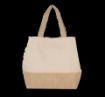 Image de Sac shopping en toiles de coton et jute