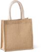 Afbeeldingen van Shopper van jutecanvas - klein model