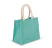 Afbeeldingen van Shopper van jutecanvas - middelgroot model