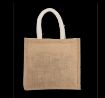 Image de Sac style cabas en toile de jute - modèle moyen
