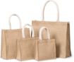 Afbeeldingen van Shopper van jutecanvas - groot model