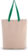 Picture of Shopper bag with gusset and contrast colour handle