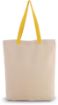 Picture of Shopper bag with gusset and contrast colour handle